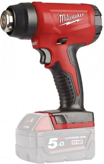 Milwaukee M18 BHG-0 Heat Gun 12V Solo with Maximum Temperature 470°C 4933459771