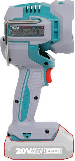 Total TOSLI241181E Set Impact Driver & Projector Brushless 20V with 2 Batteries 5Ah