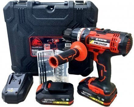 Stayer PBL 2124 PK Κρουστικό Δραπανοκατσάβιδο Μπαταρίας 18V 2x4Ah