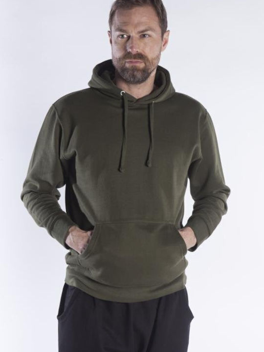 Kprime Werbe-Hoodie in Schwarz Farbe