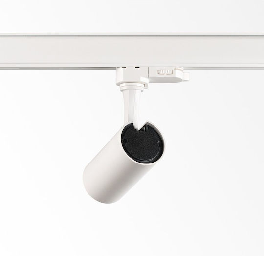 Ideal Lux Μονό LED Φυσικό Λευκό Σποτ σε Λευκό Χρώμα