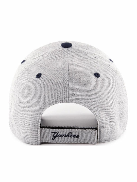 `47 Brand New York Yankees Storm Cloud B-stmcd17whv-cc Cap Gray Osfm