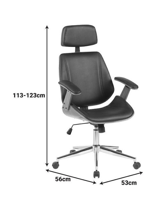 Pakketo Fetseno Bürostuhl Exekutive mit Arme Beige