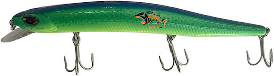 Τεχνητό Cinnetic Crafty Minnow 15cm #8 Bloody Clown