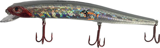 Τεχνητό Cinnetic Crafty Minnow 11cm #20 White Chartreuse Orange Fire