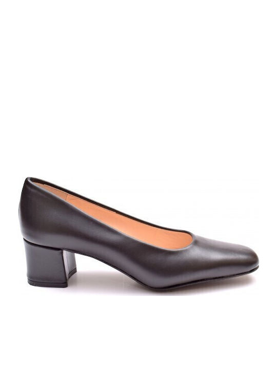 Anatomic Leather Black Heels