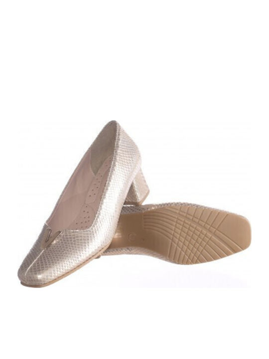 Anatomic Leather Beige Heels