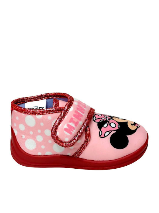 Παντόφλες Μποτάκια Ροζ Minnie
