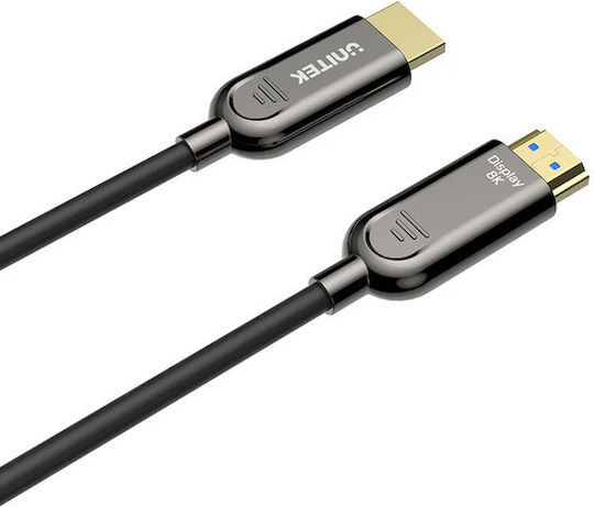 Unitek Active Optical Hdmi 2.1 Cable 8k60hz 15.0m C11085gy-15m