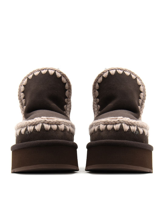 Mou Eskimo Boots Brown