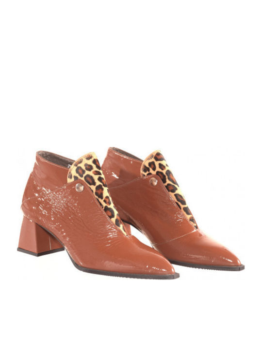 Stiefeletten Damen Tabac Braun