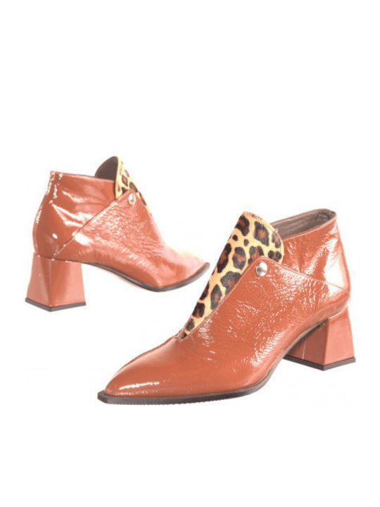 Stiefeletten Damen Tabac Braun