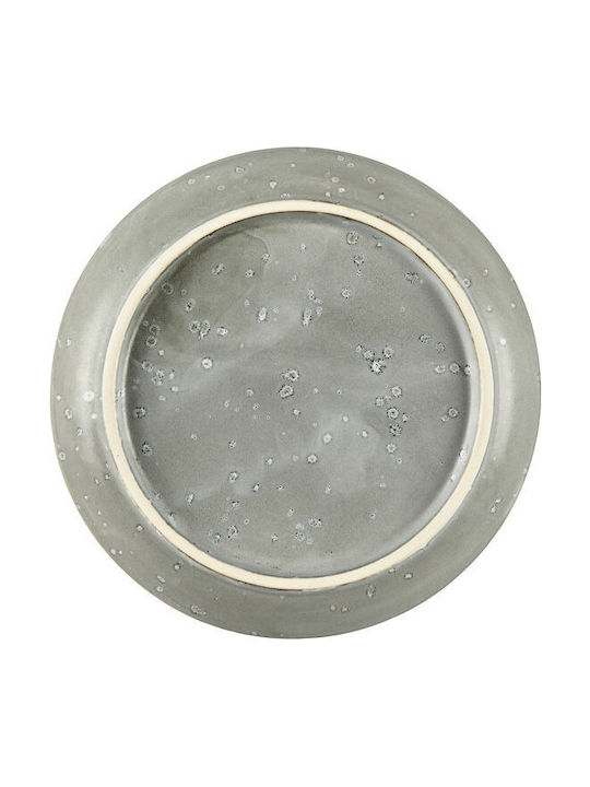 Bitz Farfurie Deșert Ceramică Gri cu Diametru 17cm