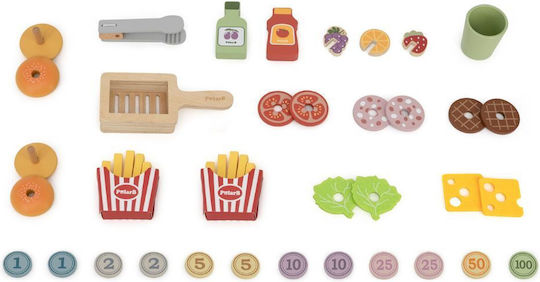 Viga Toys Kids Wooden Shop for 3+ Years 46pcs