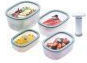 Status Microwave Glass Lunch Box Orange 500ml