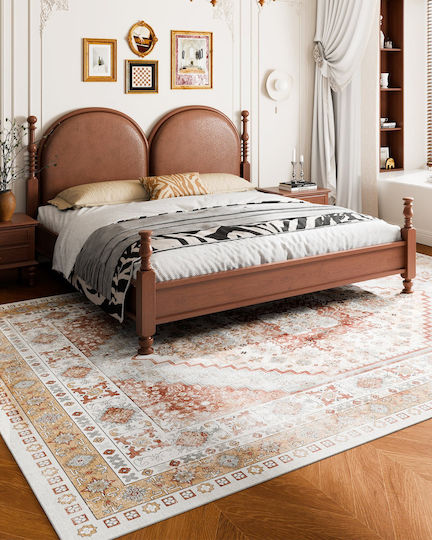 Vevor Χαλί 274x366cm Brown Red