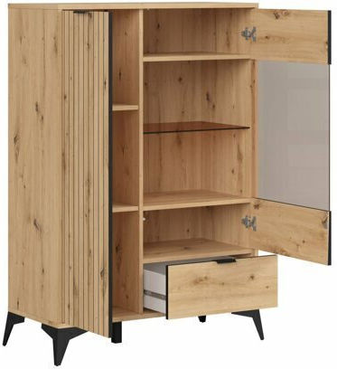 Ludale 110 Artisan Bookcase Walnut (2 Pieces) 90x41x133cm Ludale 110 Artisan Bookcase Walnut (2 Pieces) 90x41x133cm