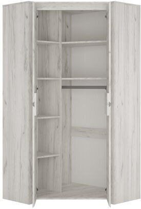 Doppeltür Ecke Salcame 103 96x96x191cm Craft White