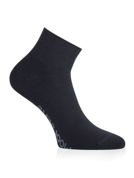 Lasting Merino Sosete Sport Negre 1 Pereche