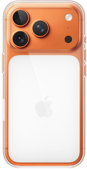 Apple Clear Case with MagSafe Задна корица Силикон Прозрачен (iPhone 17 Pro)