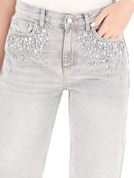 Women's Jean Trousers Gray