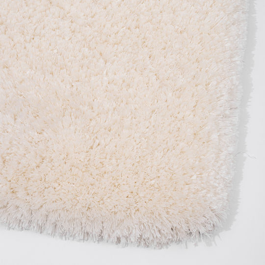Colore Colori Monti 7053/61 Covor Rectangular Shaggy Alb Vanilie alb Alb