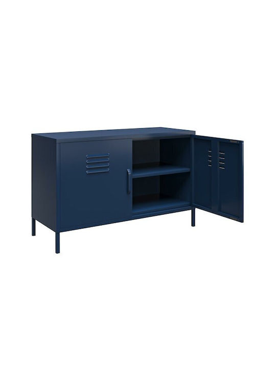 Boden-Kabinette Merfeli 102 Blau (2Stücke) 100x40x64cm