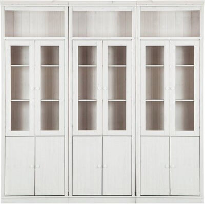 Saltoro Bookcase 109 White 222x34x223cm Saltoro Bookcase 109 White 222x34x223cm