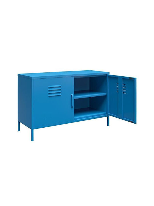 Floor Cabinets Sersoni 102 Blue (2 Pieces) 100x40x64cm