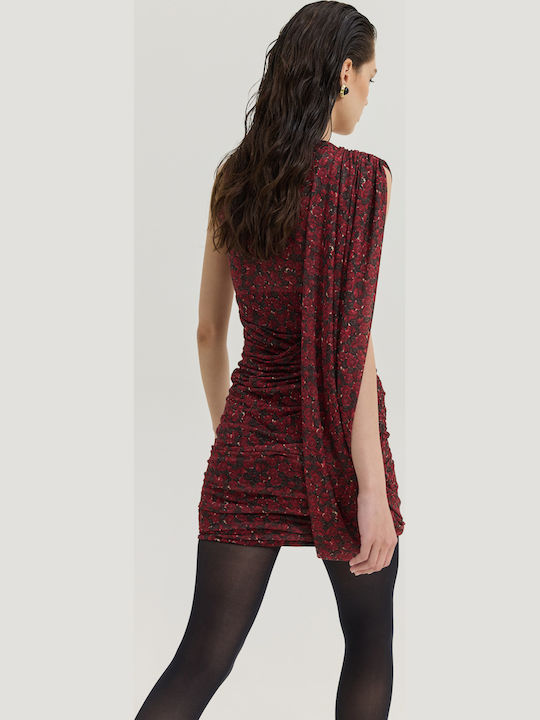 Sommer Mini Abendkleid Clover Rot