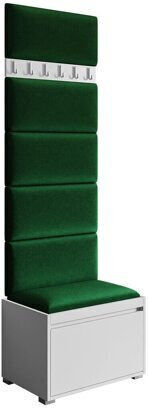 Comfivo 393 Eingangsmöbel mit Spiegel & Garderobe 65x34x207cm