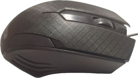 Andowl Q-809 Ενσύρματο Εργονομικό Ποντίκι Μαύρο