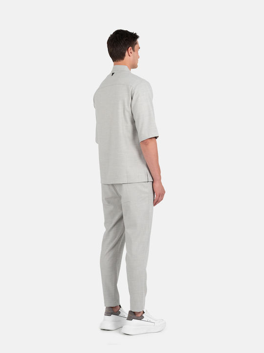 Μακρυμάνικo Overshirt Grey