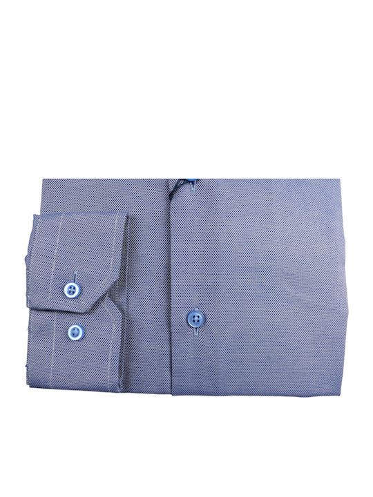 Langärmlig Hemd Indigo