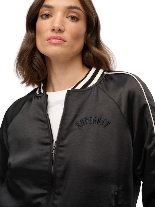 Suikajan Damen Bomberjacke Black