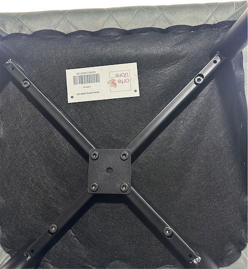 Esperanza Stühle Speisesaal Grey/Black 1Stück 56x60x81cm