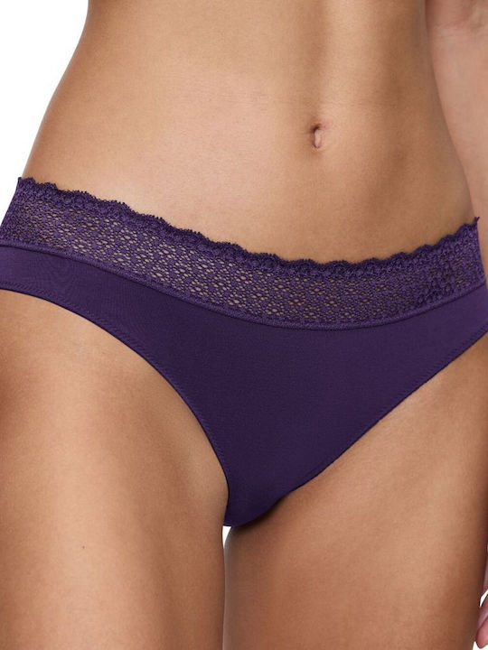 Feel Modal Tai Дамско Слип Dark Purple
