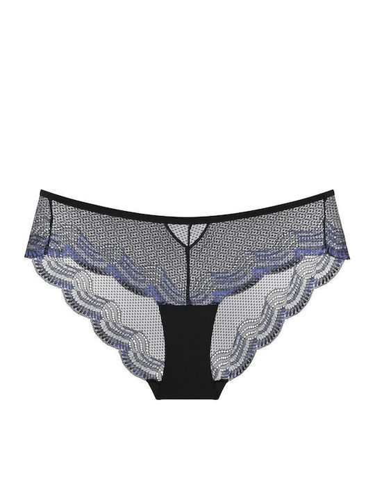 Hipster Γυναικείο Slip Μαύρο