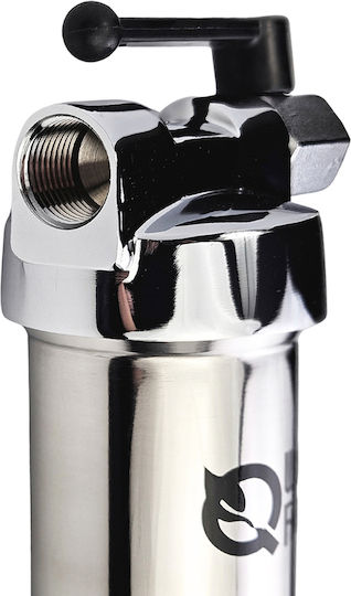QWaterFilters QD-10A Συσκευή Φίλτρου Νερού Μονή Κάτω Πάγκου Διατομής ½" ET.0007