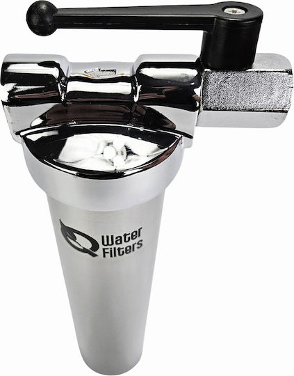 QWaterFilters QD-10A Συσκευή Φίλτρου Νερού Μονή Κάτω Πάγκου Διατομής ½" ET.0007
