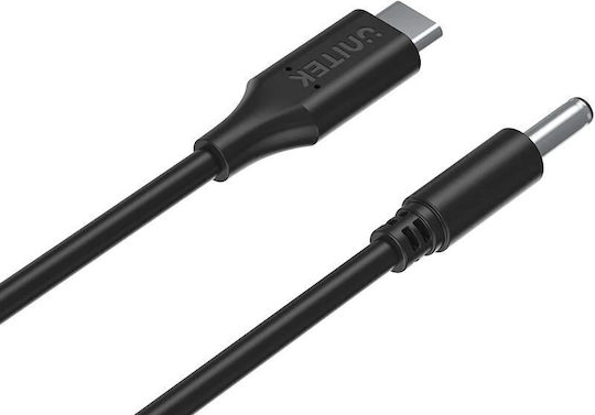 Unitek Ucl Usb-c To Dc Cable 1.8m 65w Dell 4.5*3.0mm C14120bk