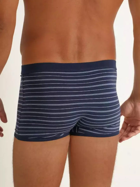 Roberto Men's Boxer Blue with Patterns