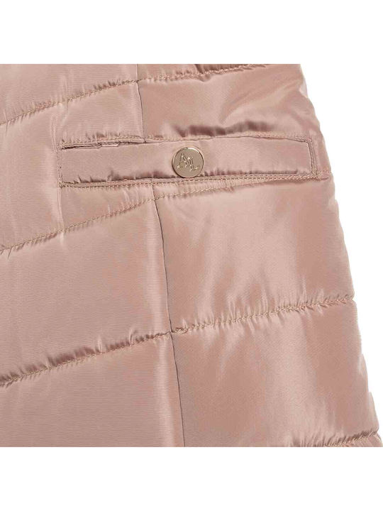 Kids' Parka Double Sided with Hood Beige