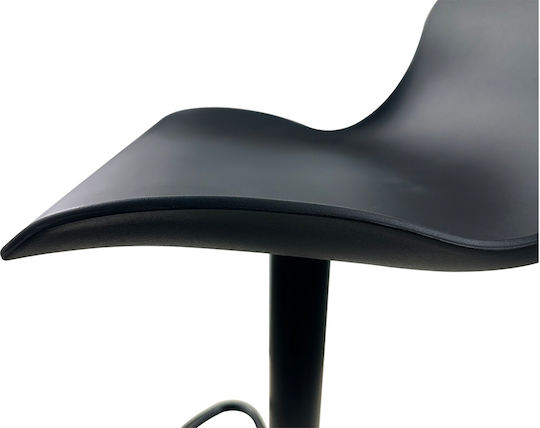 Hocker Bar Encanta mit Höhenverstellbar Black 44x45x58cm