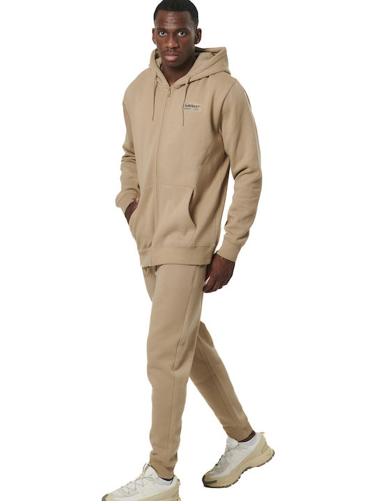 Sweatpants with Elastic Beige
