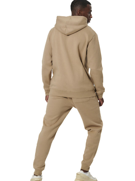 Sweatpants with Elastic Beige