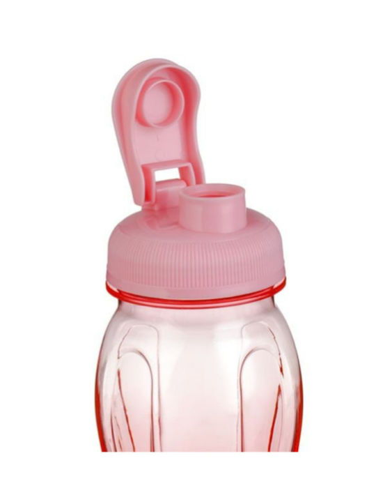 Wasserflasche Kunststoff 750ml Rosa