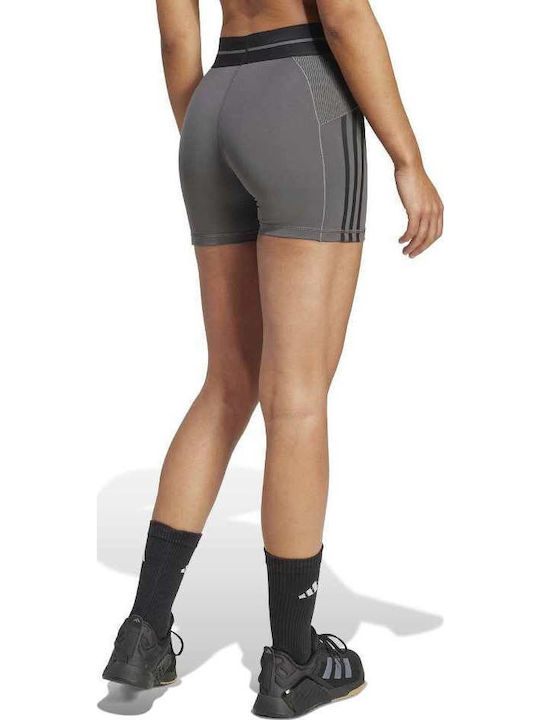 adidas Training Leggings-Shorts Grey Six