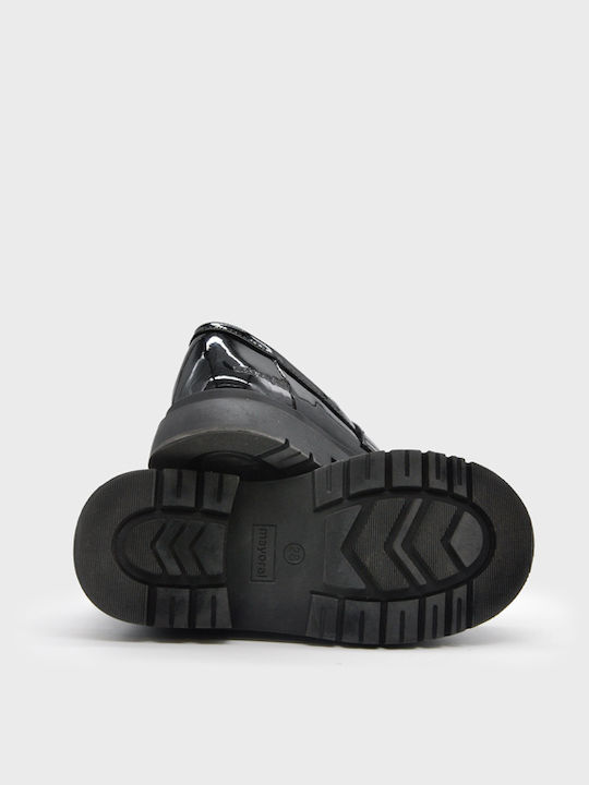 Girls Moccasins Black