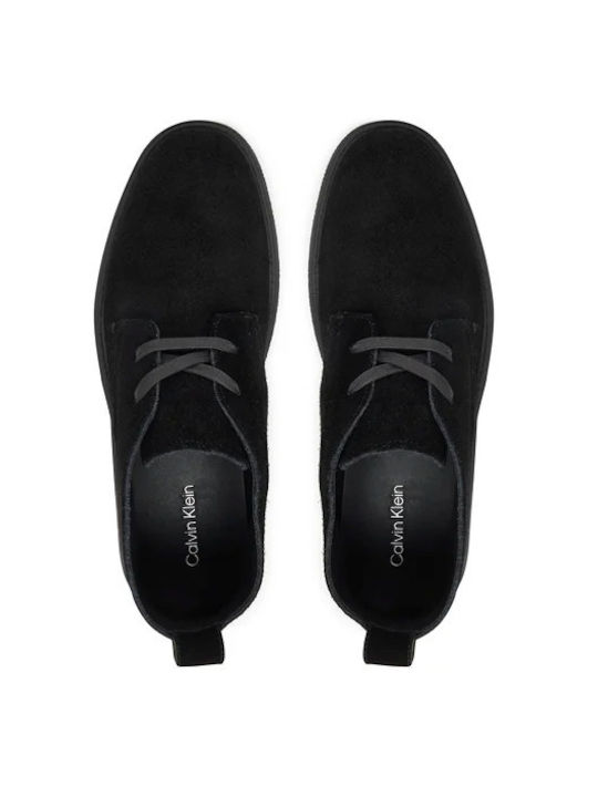 Wildleder Schwarz Chelsea Stiefeletten